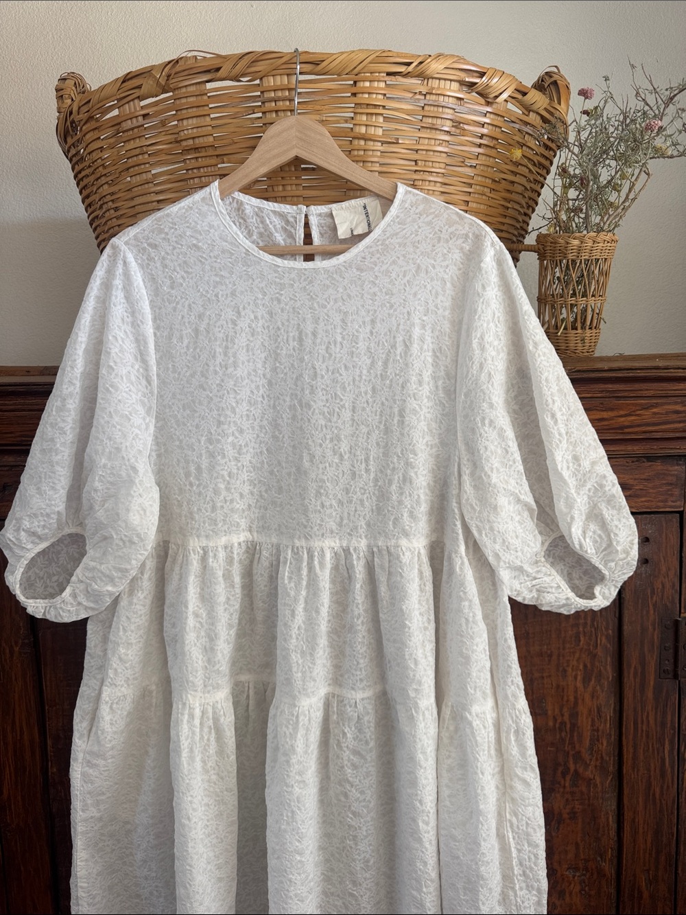 Intentionally Blank Collin Dress from Garmentory Free Size cotton Tiered Dress - Picture 10 of 14